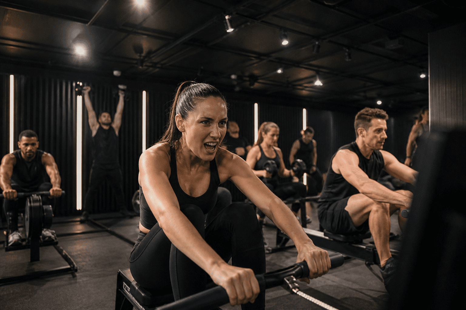 Group class at DON ATHLETICS STUDIO